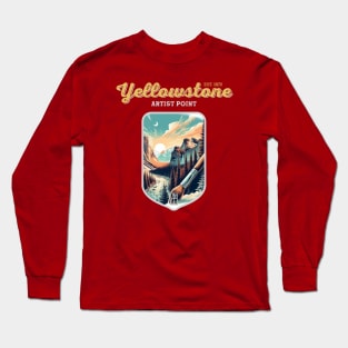 USA - NATIONAL PARK - YELLOWSTONE - Yellowstone Artists Point - 11 Long Sleeve T-Shirt